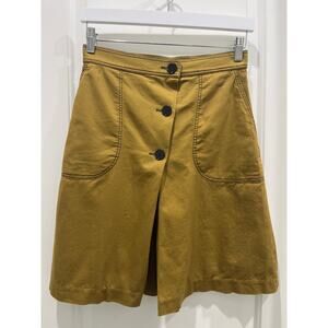 Sandro Paris Jill Topstitched A Line Skirt Sz 2